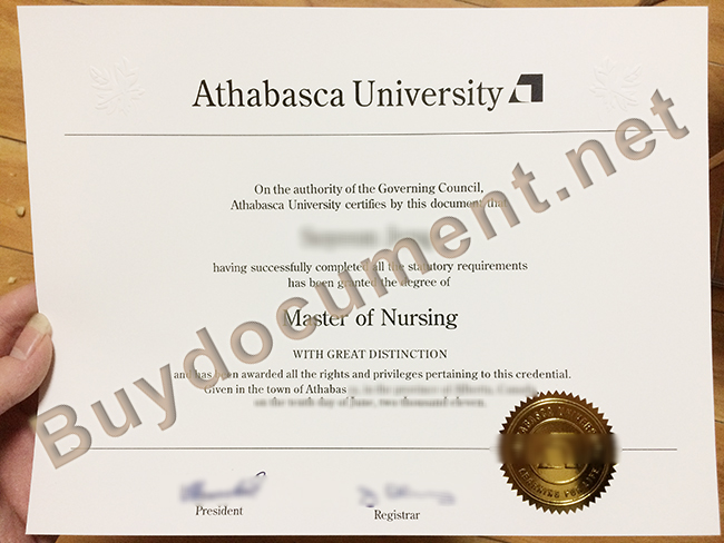 Athabasca University diploma, buy fake degree