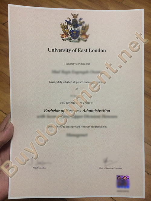 University of East London fake diploma, buy fake degree