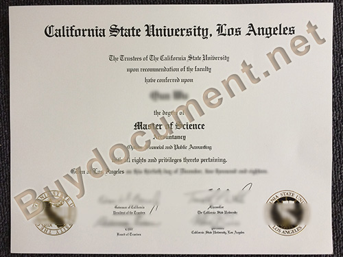 fake California State University, Los Angeles diploma, buy fake CSULA degree