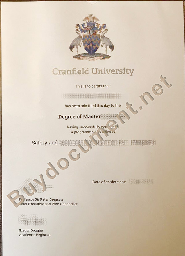 buy fake diploma online, fake Cranfield University degree