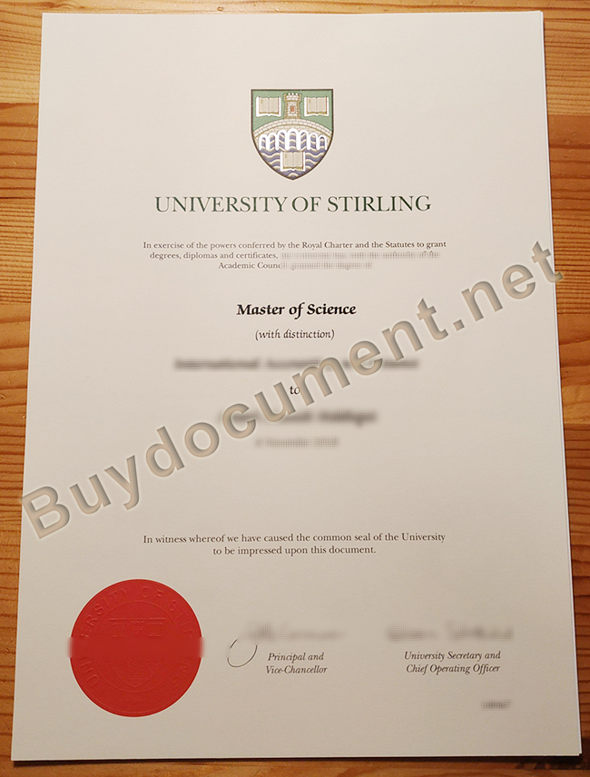 University of Stirling diploma, fake University of Stirling degree, buy fake diploma
