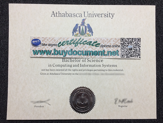 Athabasca University diploma, fake Athabasca University degree