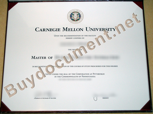 fake Carnegie Mellon University diploma, Carnegie Mellon University degree