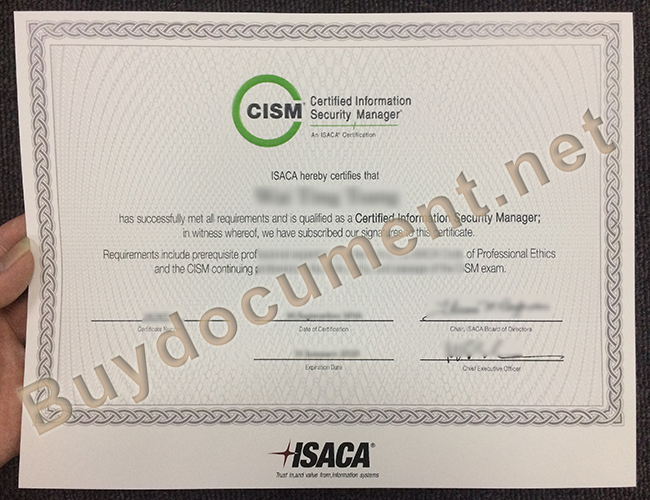 buy fake CISM certificate, fake diploma, fake degree