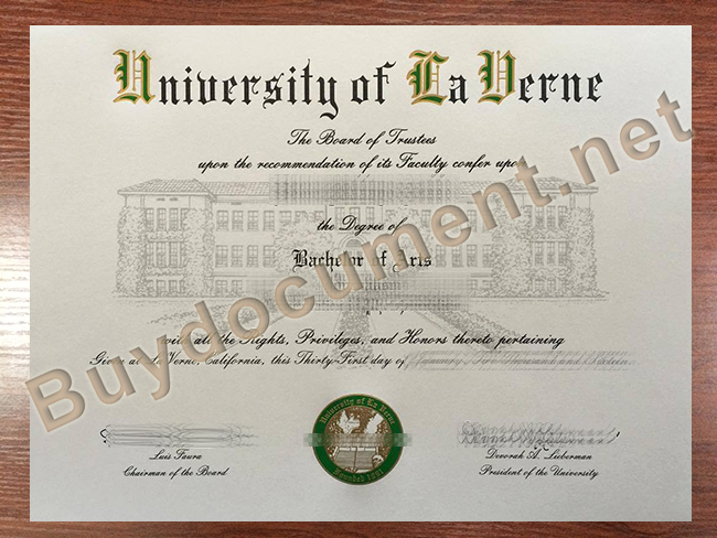 University of La Verne fake diploma, University of La Verne degree