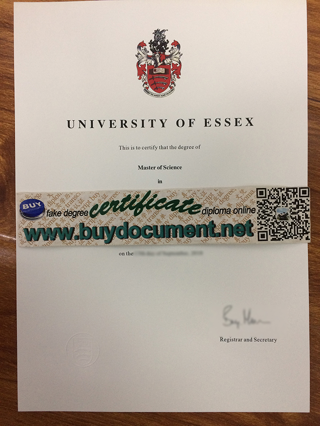 University of Essex diploma, University of Essex degree, fake diploma maker