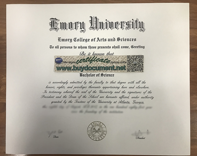 Emory University diploma, Emory University degree, Emory University fake transcript, buy fake certificate