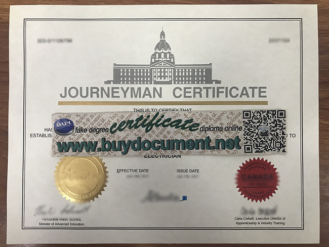 Journeyman certificate, fake Journeyman certificate