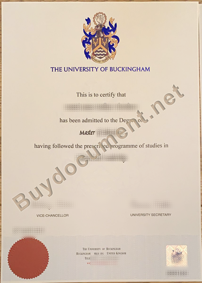 University of Buckingham diploma, University of Buckingham degree, fake University of Buckingham certificate