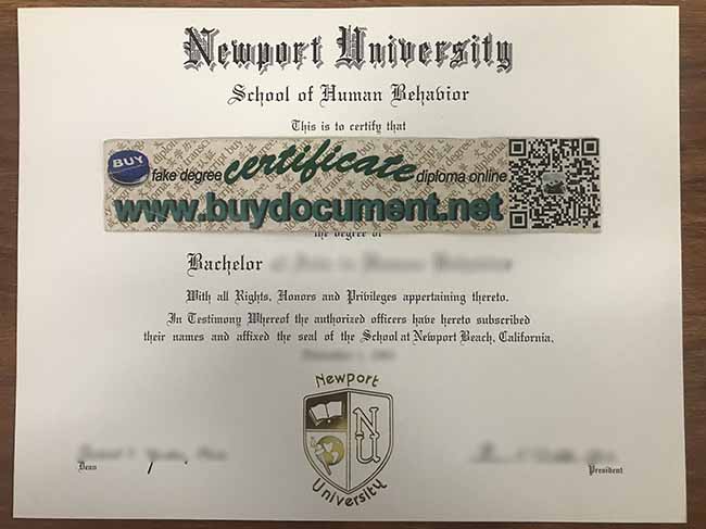 Newport University diploma, Newport University degree, buy fake certificate