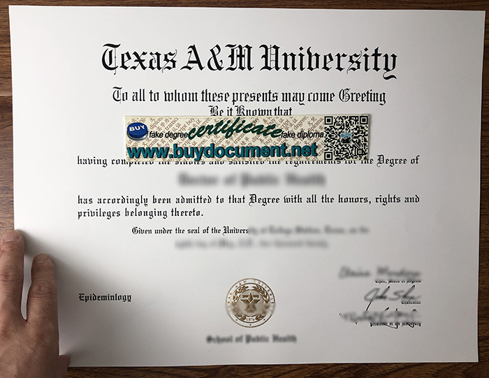 Texas A&M University degree