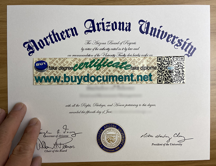 Where can I earn my Master's in Business Administration degree?  I'd like to order a Northern Arizona University diploma.  NAU diploma.