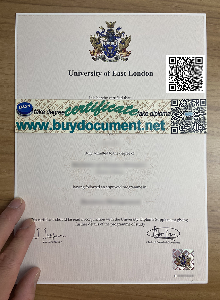 University of East London diploma, UEL diploma