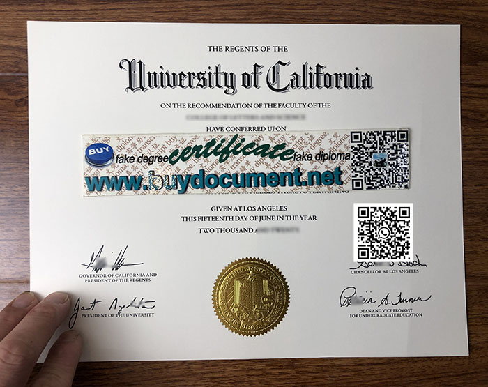 UCLA diploma