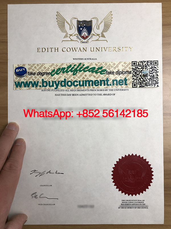 Buy Edith Cowan University diploma, ECU degree