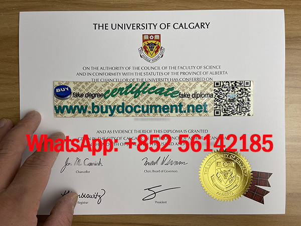 Get a fake UCalgary diploma. 