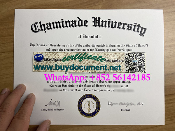 Buy Chaminade University of Honolulu diploma. 