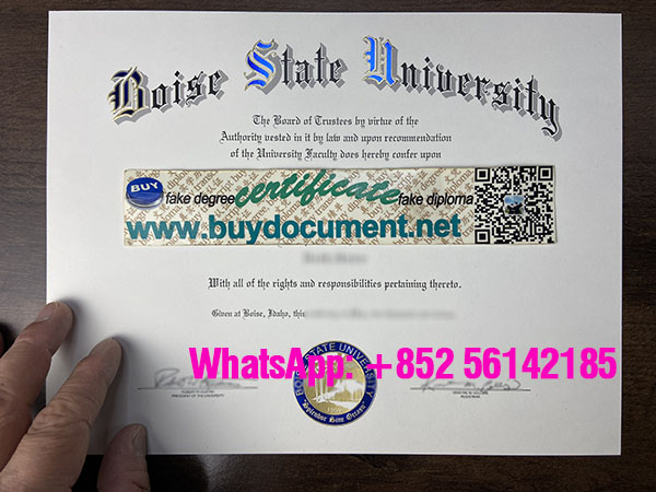 Buy Boise State University diploma. 
