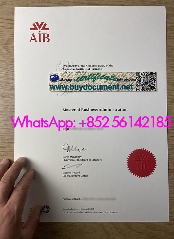 get a fake Australian Institute of Business diploma
